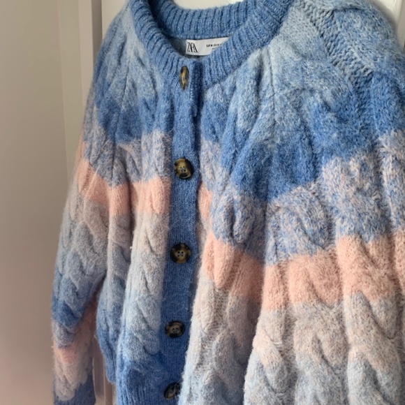 Zara wool blend cardigan - Picture 2 of 4